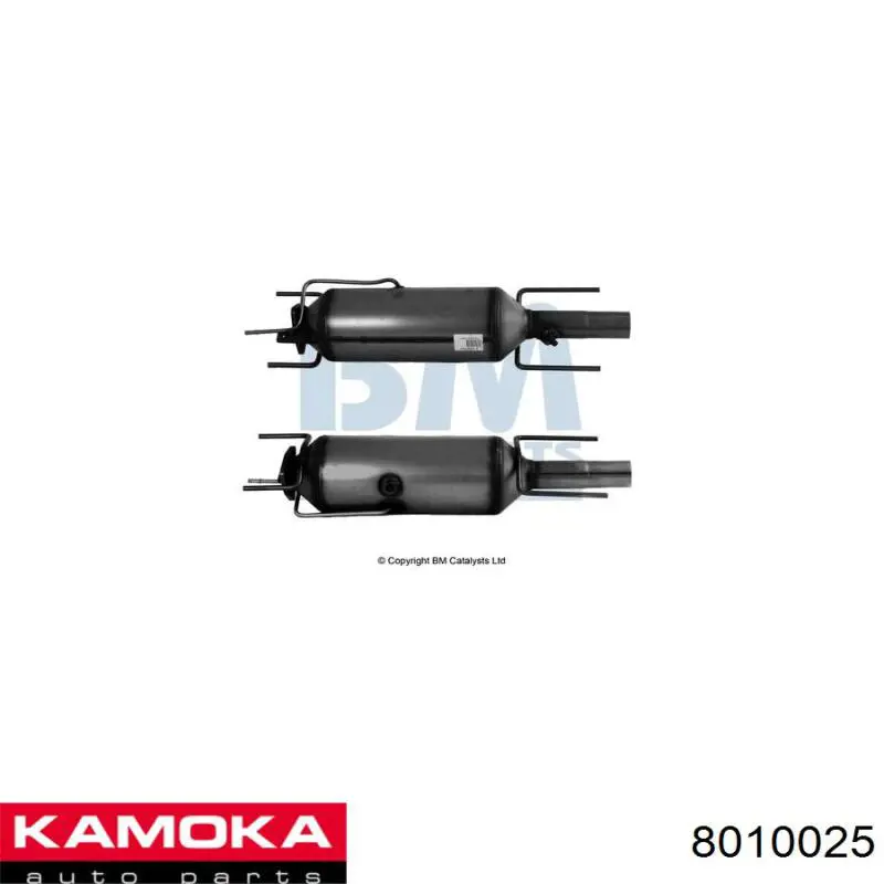 Фільтр системи відпрацьованих газів Kamoka 8010025 ціна, від 330.03 USD