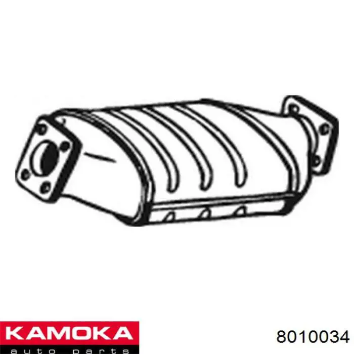 Сажевый фільтр 8010034 Kamoka