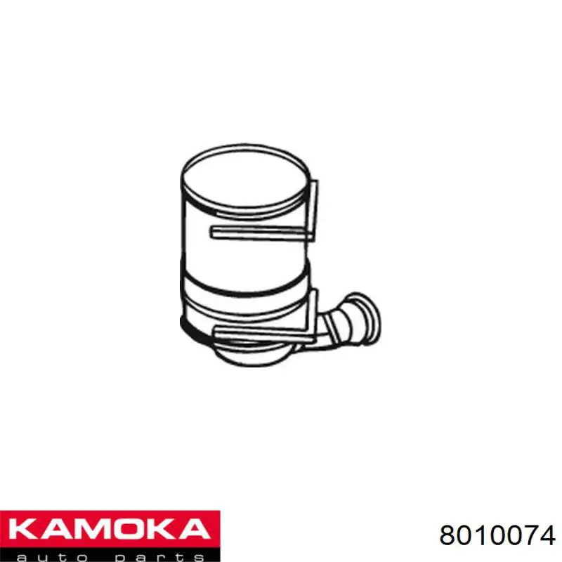 Фільтр системи відпрацьованих газів Walker 73072 ціна, від 221.88 USD
