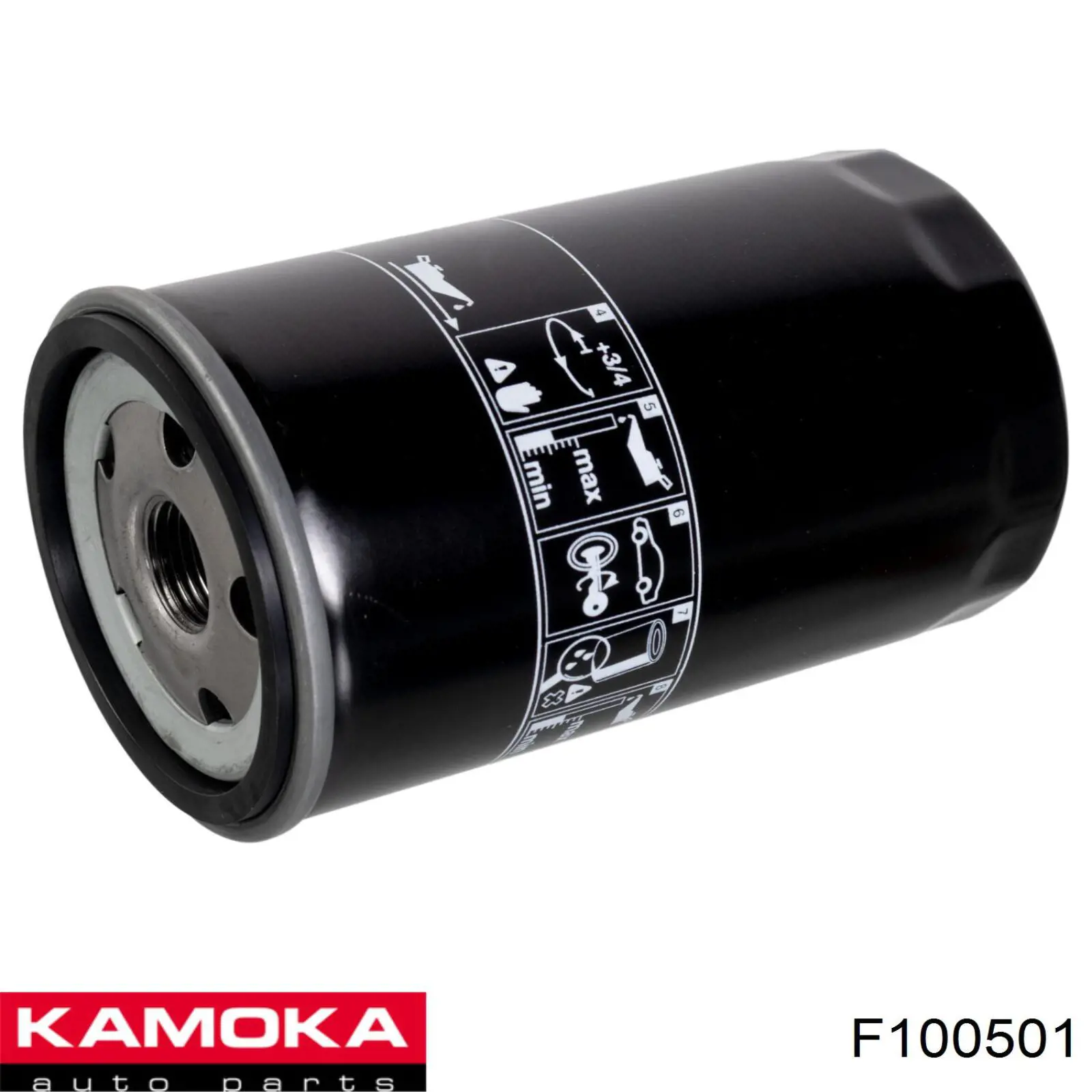 Масляний фільтр двигуна Kamoka F100501 ціна, від 5.12 USD