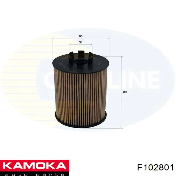 Купити F102801 Kamoka Фільтр очищення масла відцентровий