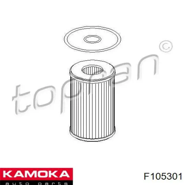 Масляний фільтр двигуна Kamoka F105301 ціна, від 4.67 USD