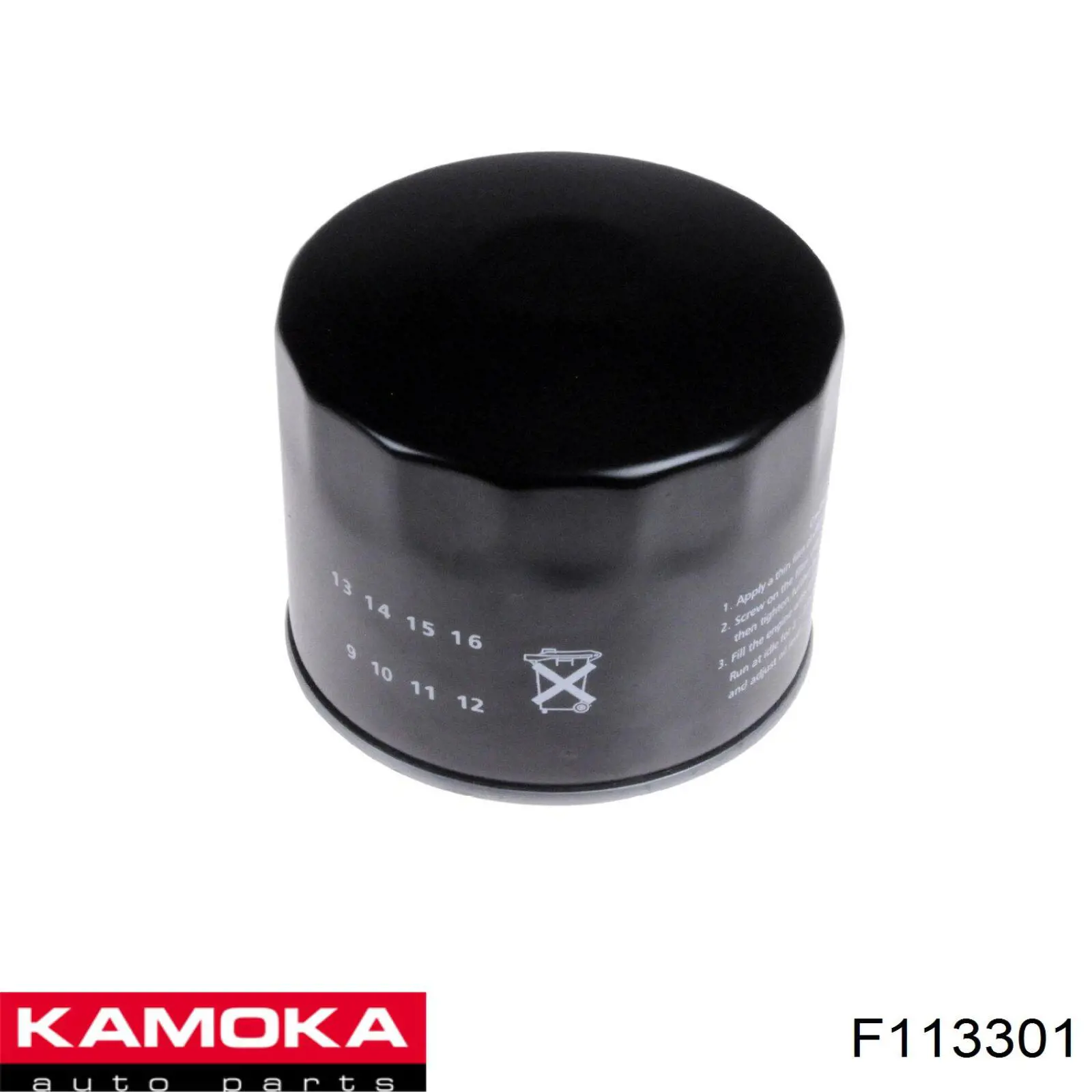 F113301 Kamoka фільтр масляний