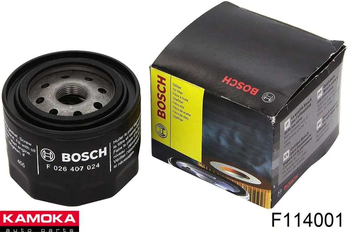Масляний фільтр двигуна Kamoka F114001 ціна, від 8.78 USD