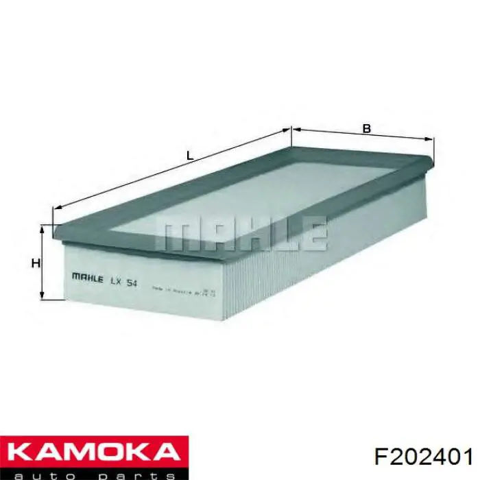 Елемент повітряного фільтра Kamoka F202401 ціна, від 4.76 USD