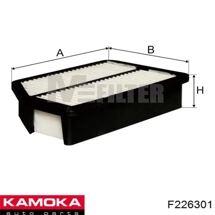Фільтр повітряний Kamoka F226301
