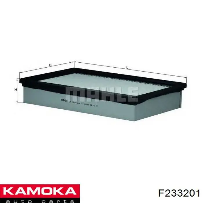 F233201 Kamoka фільтр повітряний