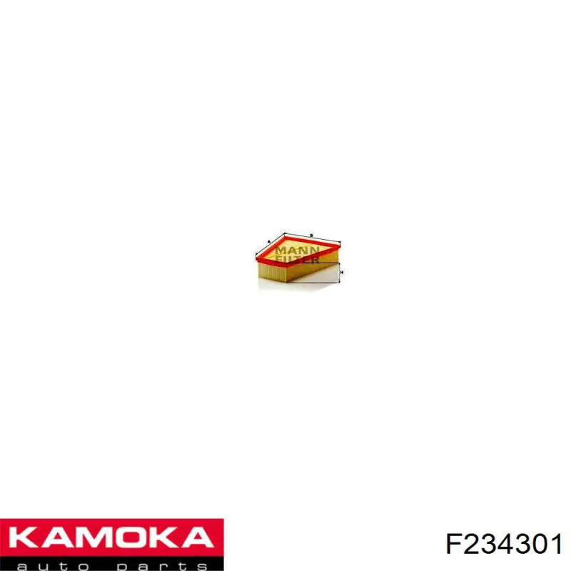 Повітряний фільтр F234301 Kamoka