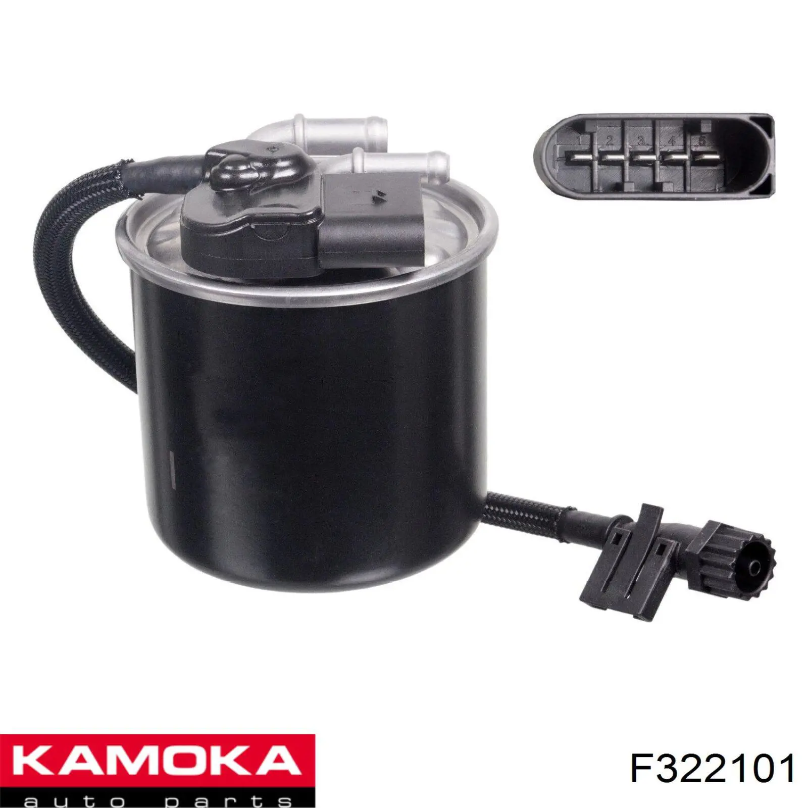 Фільтр паливний F322101 Kamoka