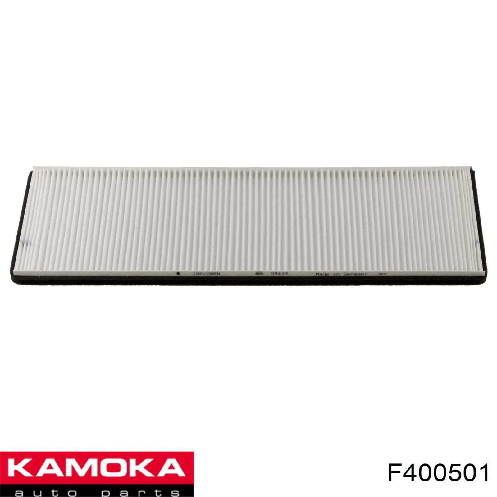 Купити F400501 Kamoka Фільтр салону вугільний