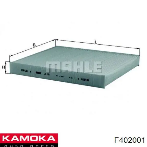 Фільтр салону F402001 Kamoka