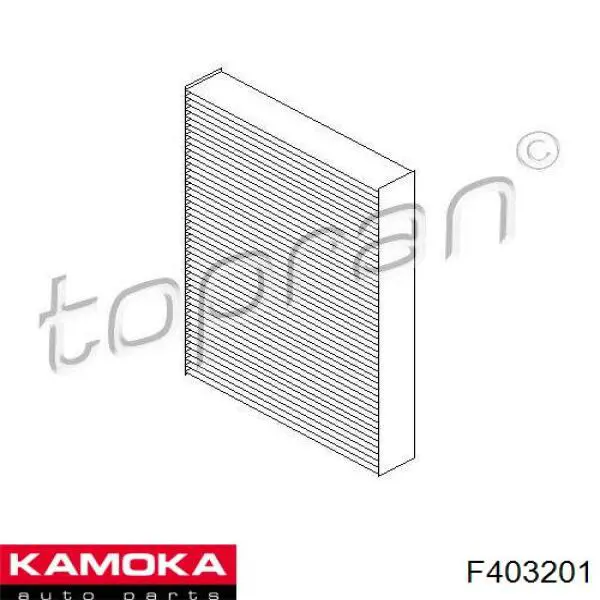 Фільтр повітряний обігрівача Kamoka F403201 ціна, від 3.38 USD