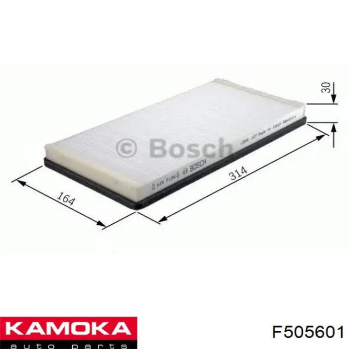 Фільтр салону F505601 Kamoka