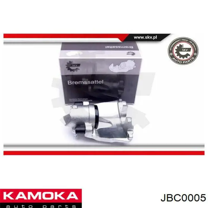 JBC0005 Kamoka супорт гальмівний передній лівий