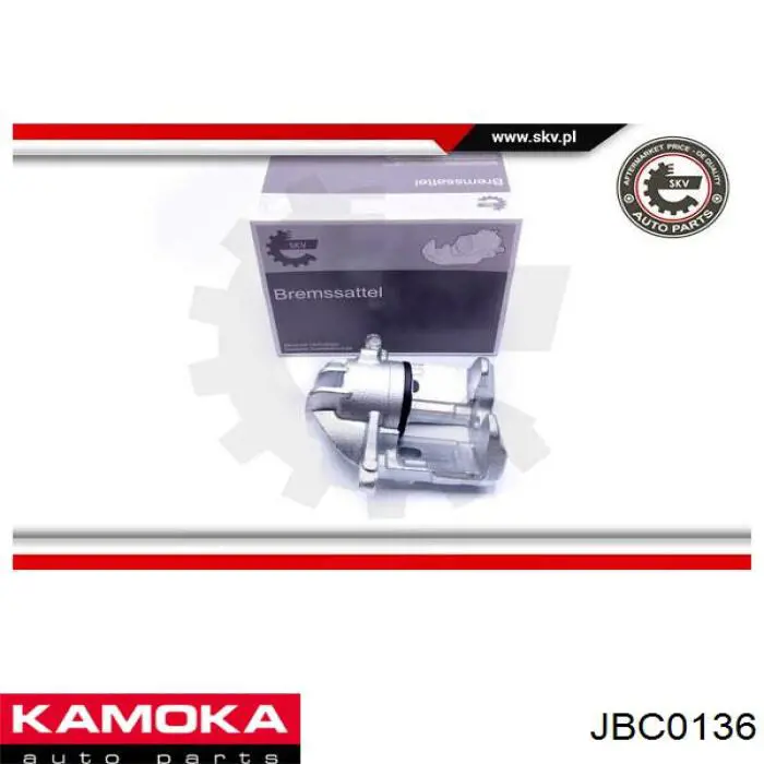 JBC0136 Kamoka Супорт гальмівний передній правий