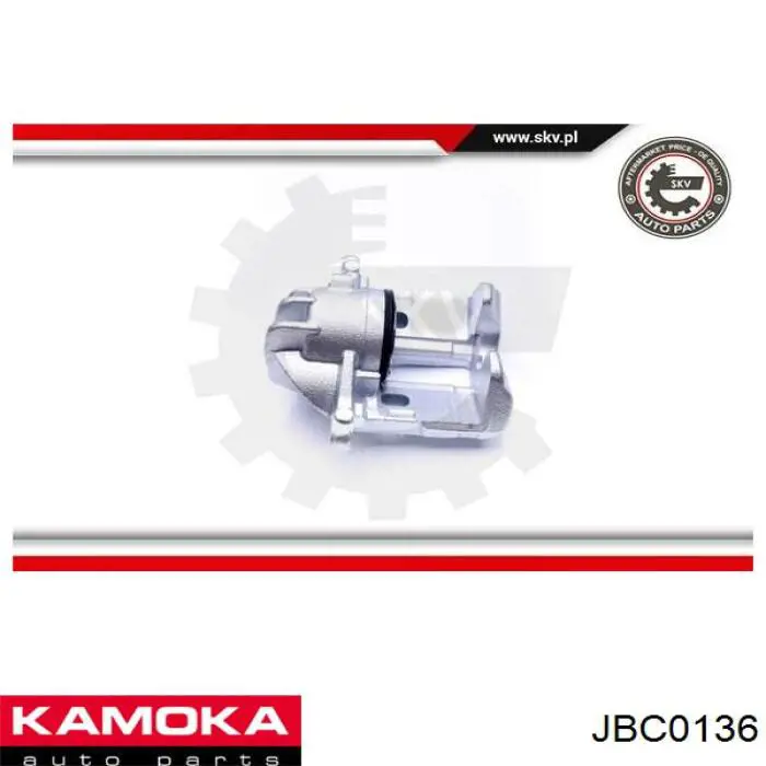 Супорт гальмівний передній правий Kamoka JBC0136 ціна, від 41.17 USD