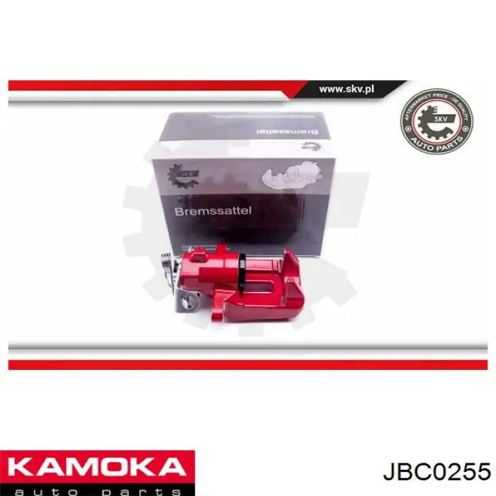 Супорт гальмівний задній лівий Kamoka JBC0255 ціна, від 45.62 USD