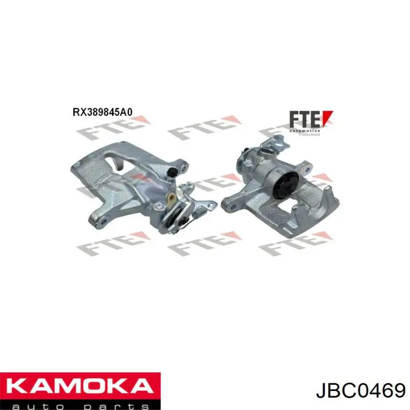 Супорт гальмівний задній лівий Kamoka JBC0469 ціна, від 47.11 USD