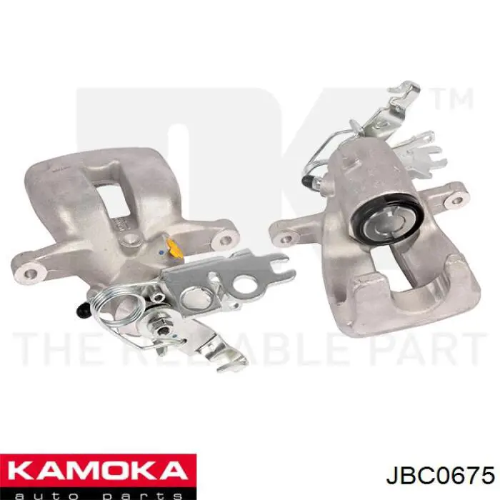 JBC0675 Kamoka Супорт гальмівний задній лівий