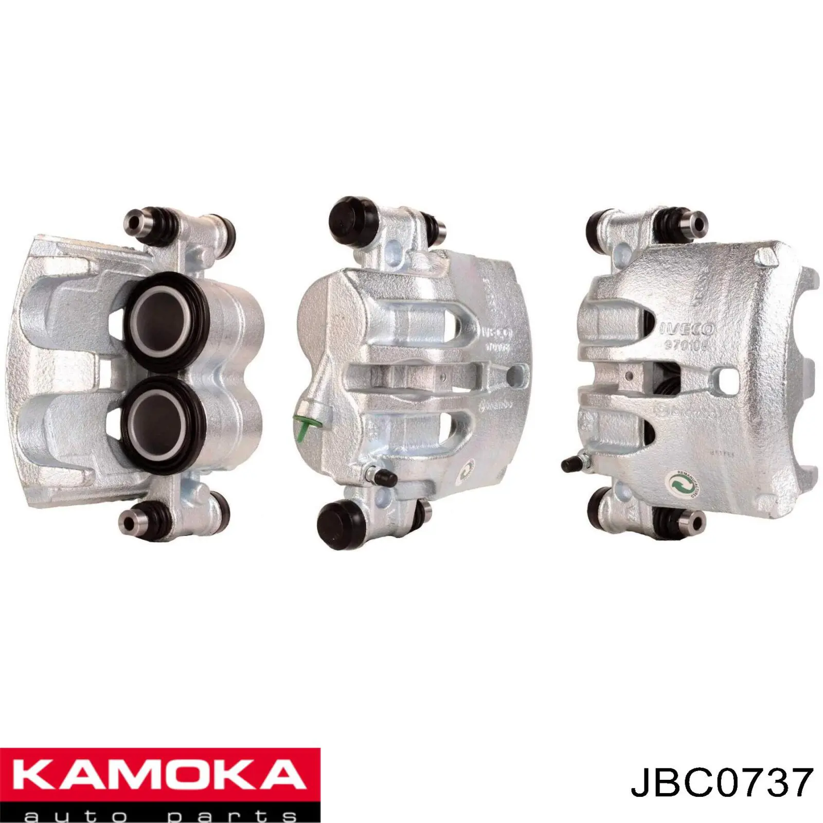 JBC0737 Kamoka Супорт гальмівний, передній, лівий