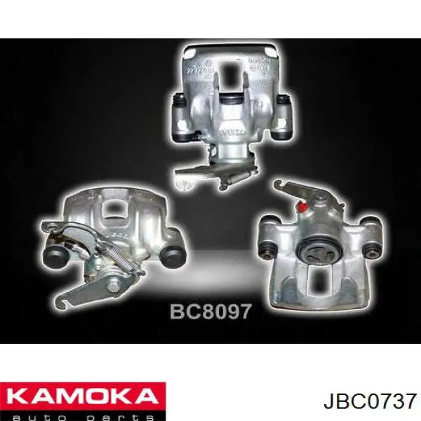Супорт гальмівний передній лівий Kamoka JBC0737 ціна, від 62.27 USD