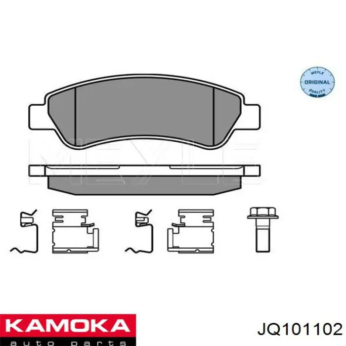 Купити JQ101102 Kamoka Задні колодки
