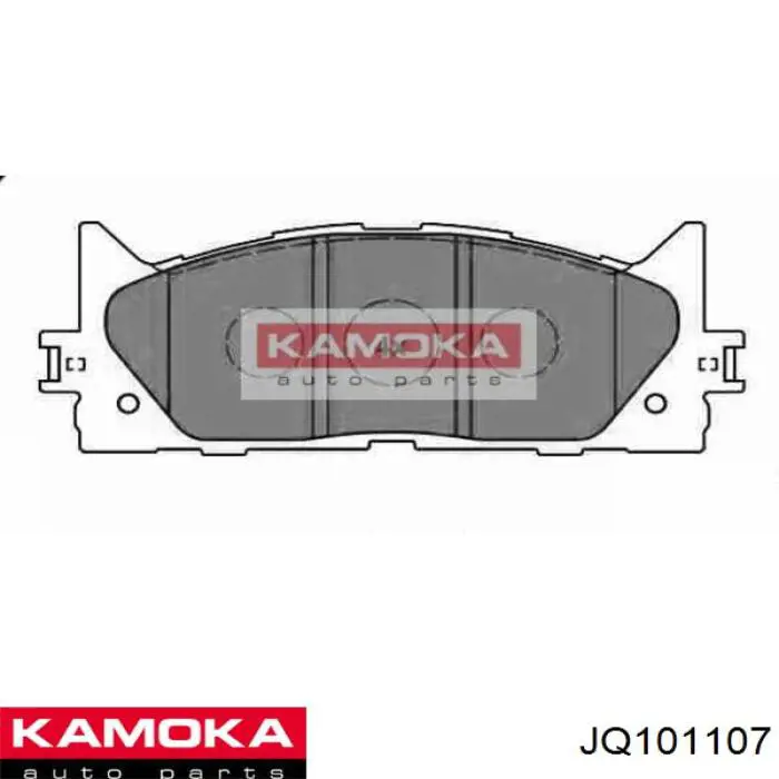 Купити JQ101107 Kamoka Колодки гальмівні передні, дискові