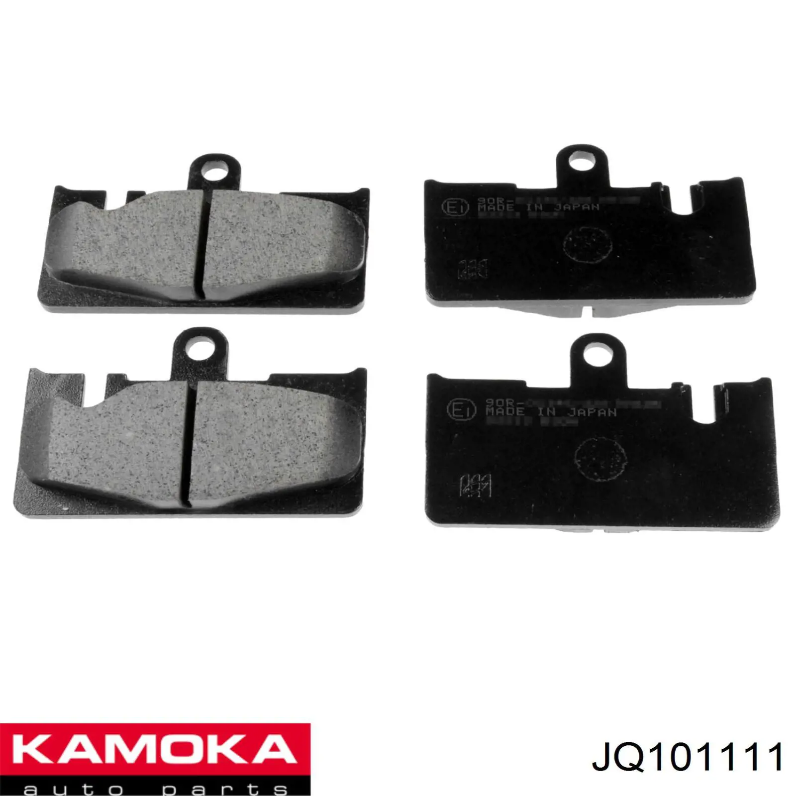 Гальмівні колодки Kamoka JQ101111 ціна, від 29.14 USD