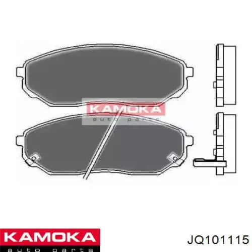 Купити JQ101115 Kamoka Колодки гальмівні передні, дискові