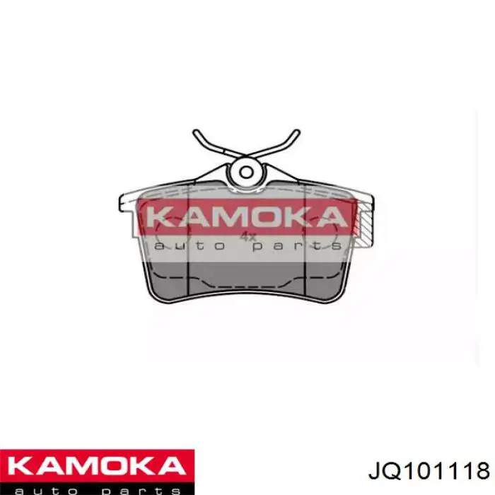 Задні гальмівні колодки Kamoka JQ101118 ціна, від 18.31 USD