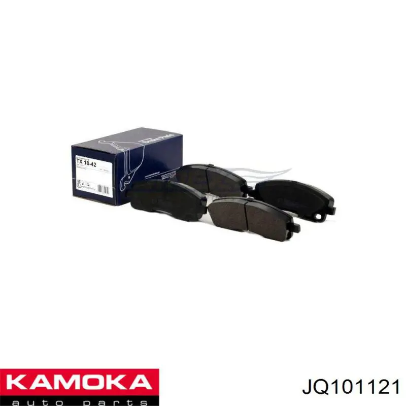 Задні гальмівні колодки Kamoka JQ101121 ціна, від 29.26 USD