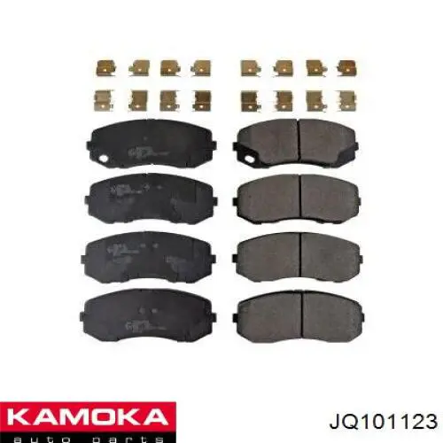 JQ101123 Kamoka Передні гальмівні колодки