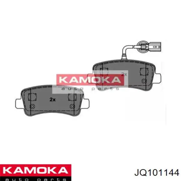 Купити JQ101144 Kamoka Задні колодки