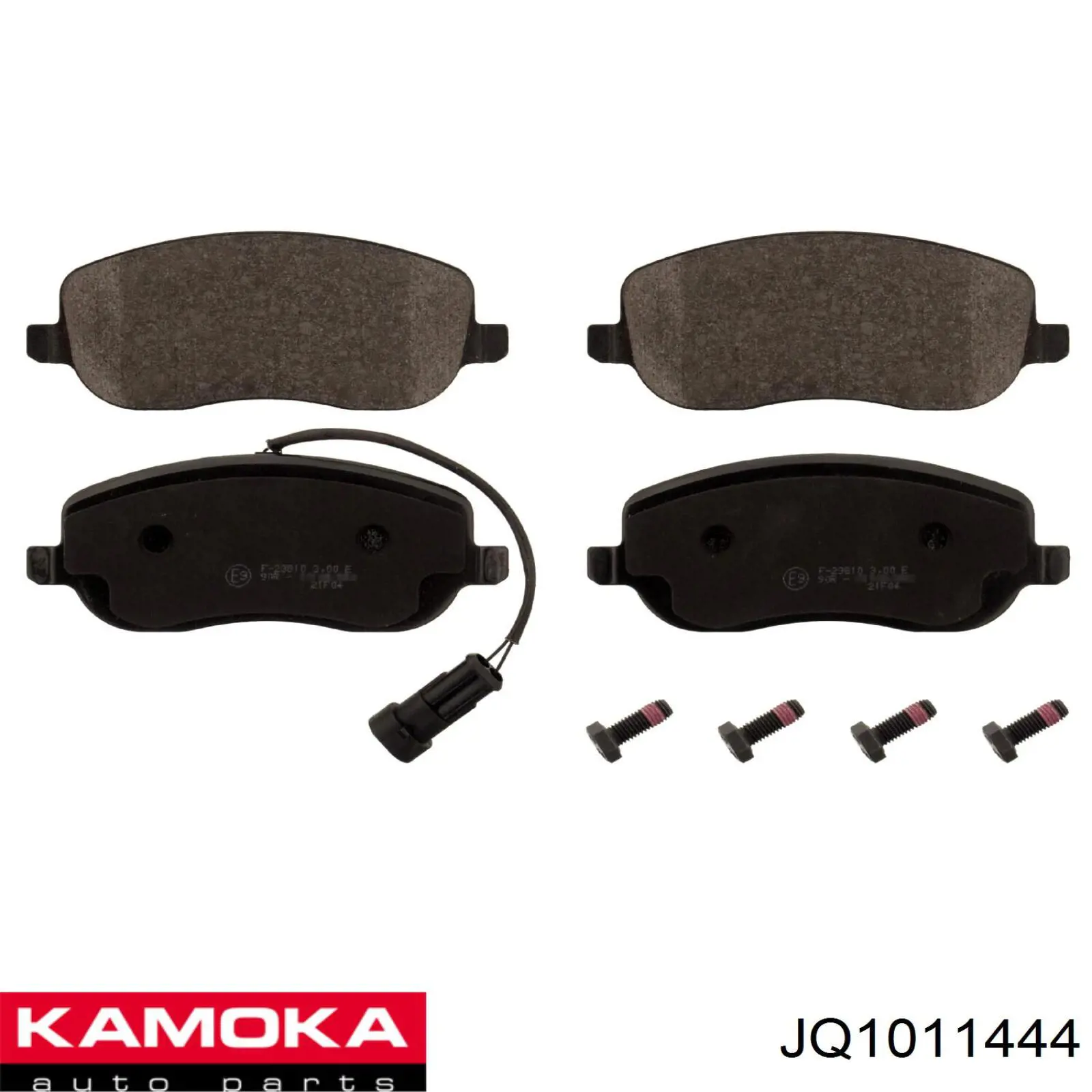 JQ1011444 Kamoka колодки гальмівні передні, дискові