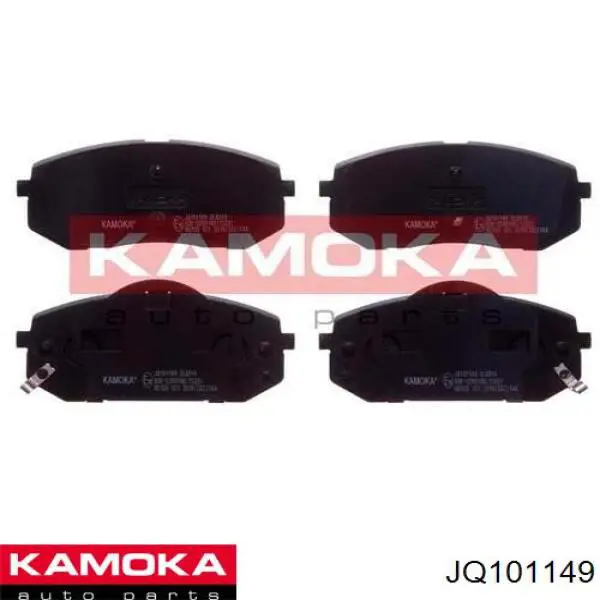 JQ101149 Kamoka Передні гальмівні колодки