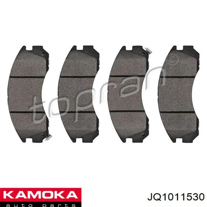 Гальмівні колодки Kamoka JQ1011530 ціна, від 25.06 USD