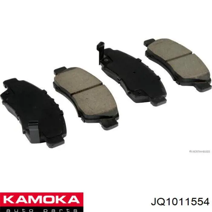 Колодки гальмівні передні, дискові JQ1011554 Kamoka