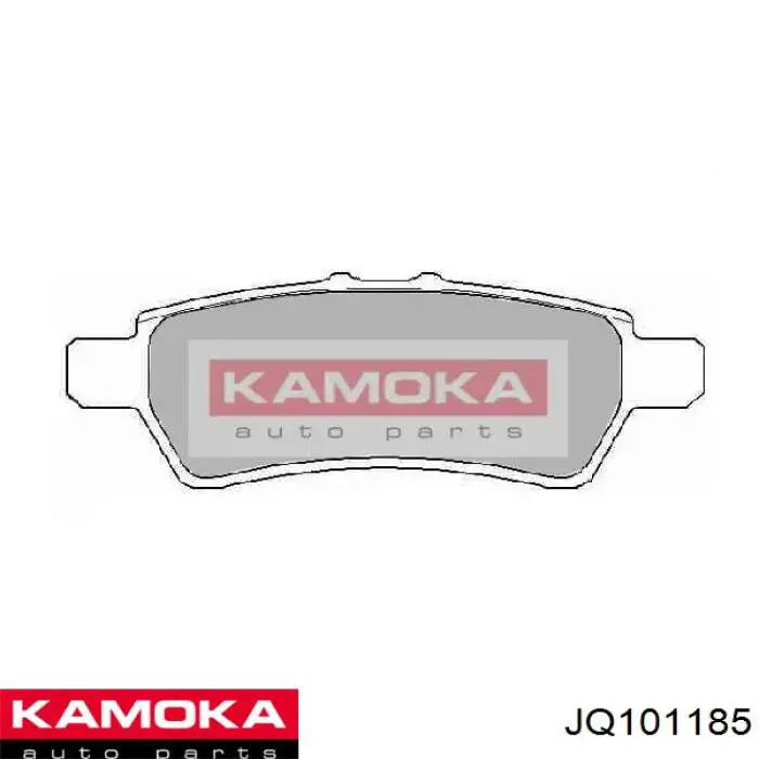 JQ101185 Kamoka колодки гальмівні передні, дискові