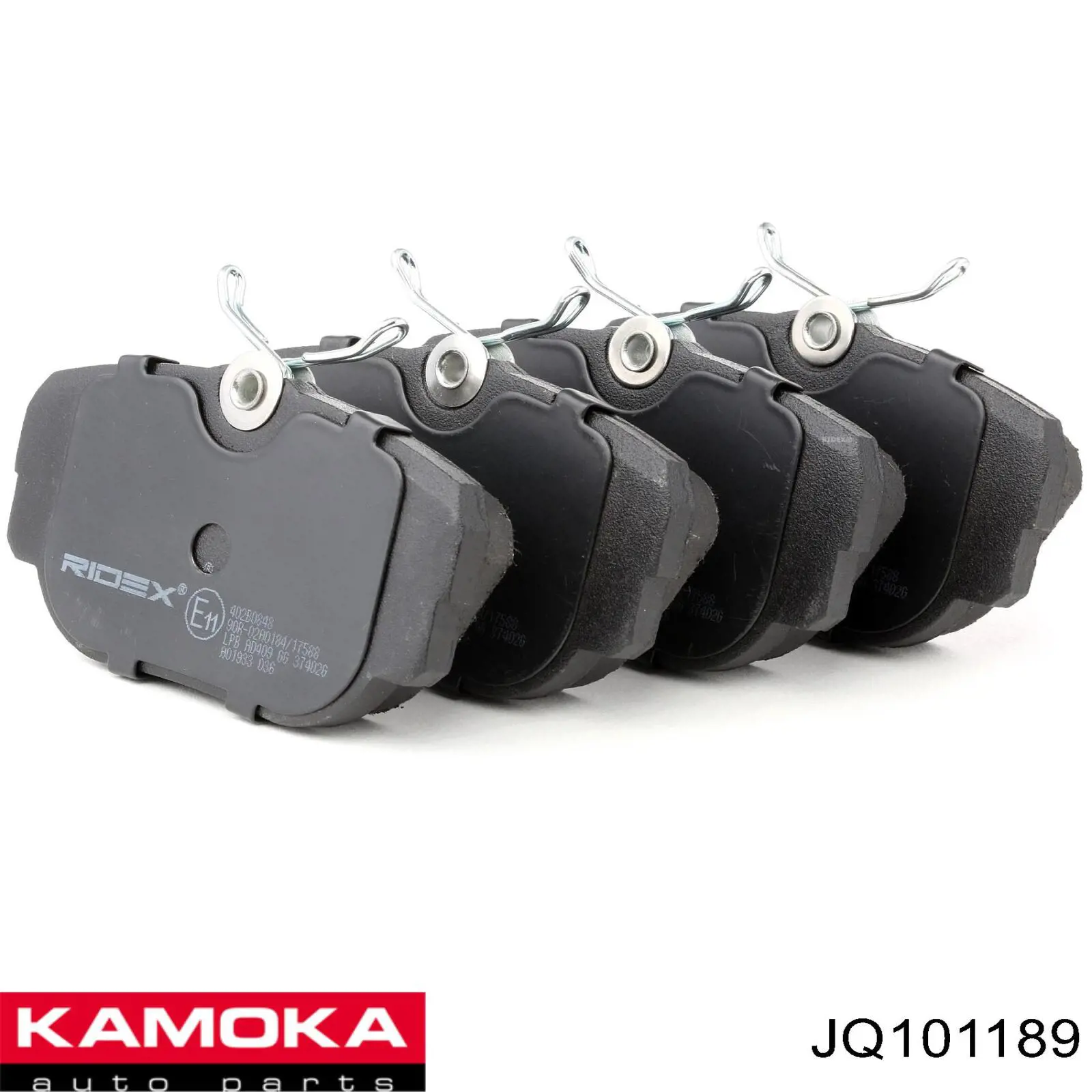 Колодки гальмові задні, дискові JQ101189 Kamoka