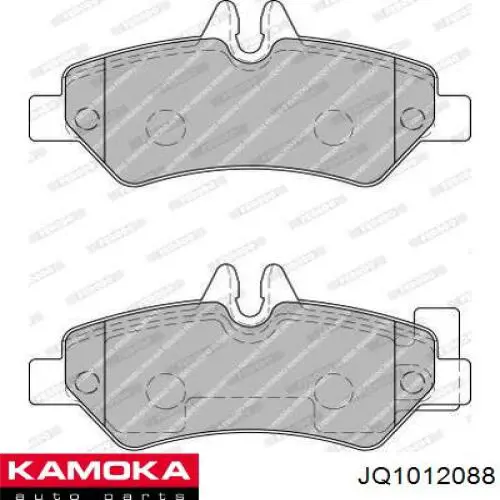 Задні гальмівні колодки JQ1012088 Kamoka