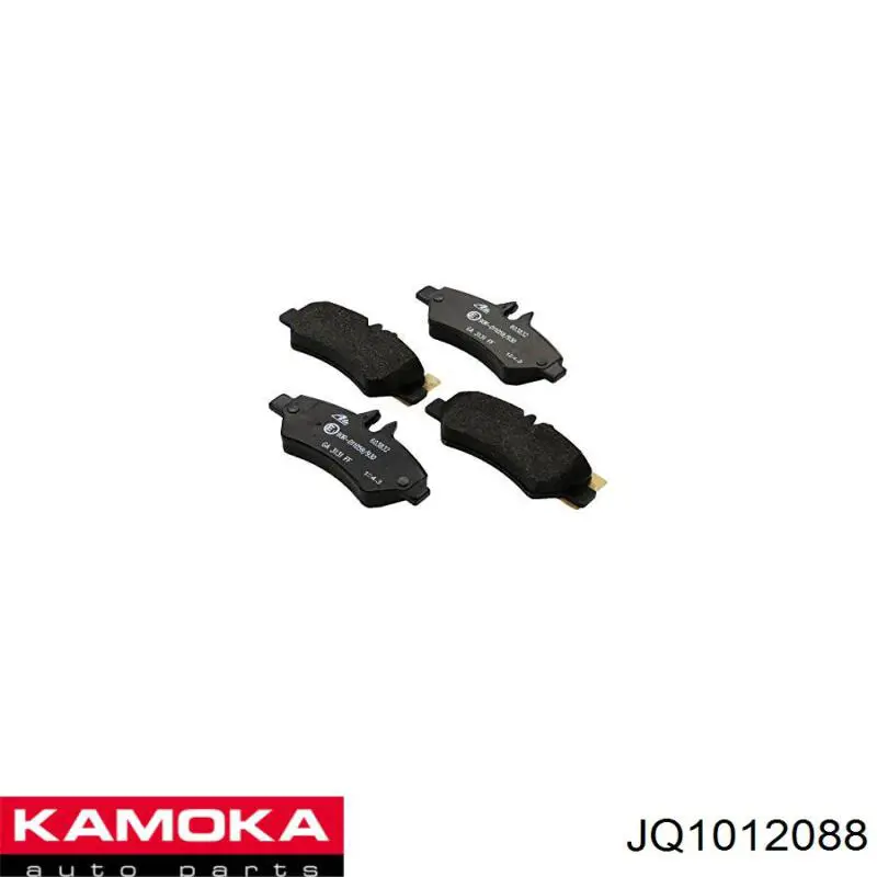 Купити JQ1012088 Kamoka Задні колодки