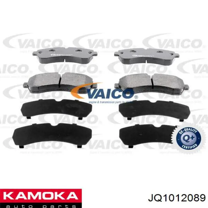 Передні тормозні колодки JQ1012089 Kamoka