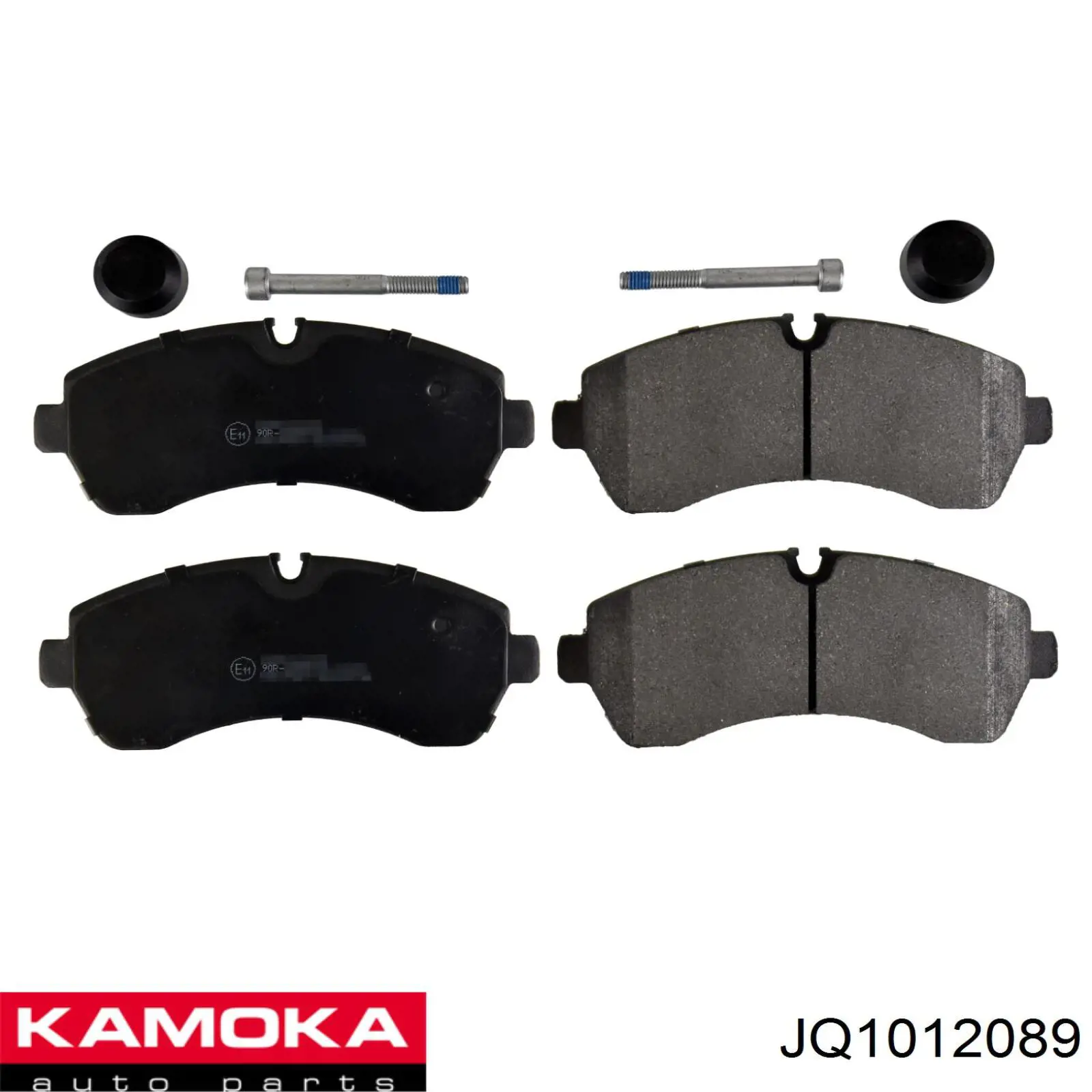 Купити JQ1012089 Kamoka Колодки гальмівні передні, дискові