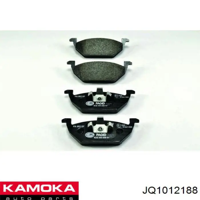 Купити JQ1012188 Kamoka Колодки гальмівні передні, дискові