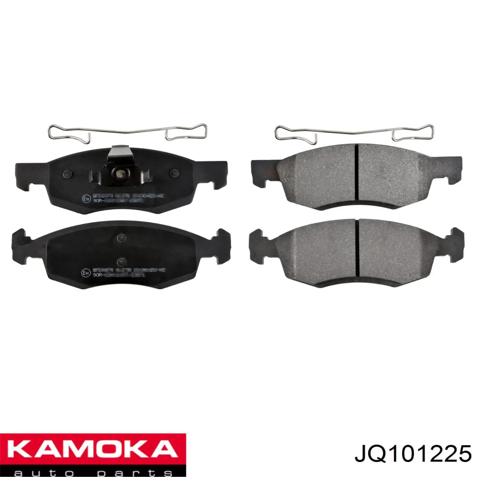Купити JQ101225 Kamoka Колодки гальмівні передні, дискові