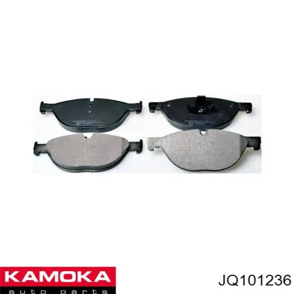 Гальмівні колодки Kamoka JQ101236 ціна, від 43.21 USD