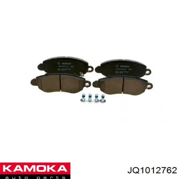 JQ1012762 Kamoka колодки гальмівні передні, дискові
