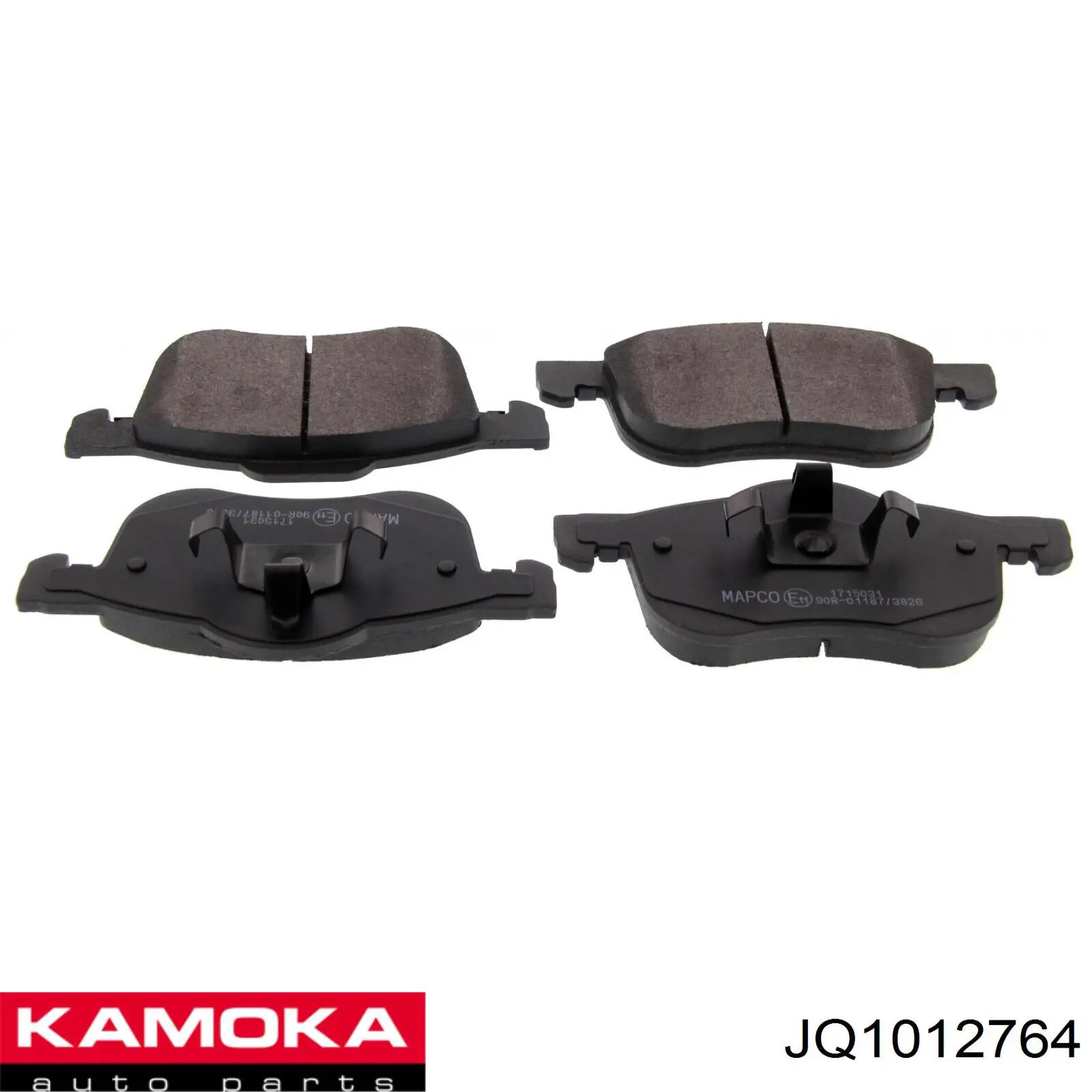 Гальмівні колодки Kamoka JQ1012764 ціна, від 22.09 USD