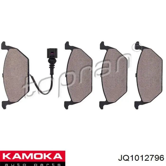 Тормозні колодки Kamoka JQ1012796