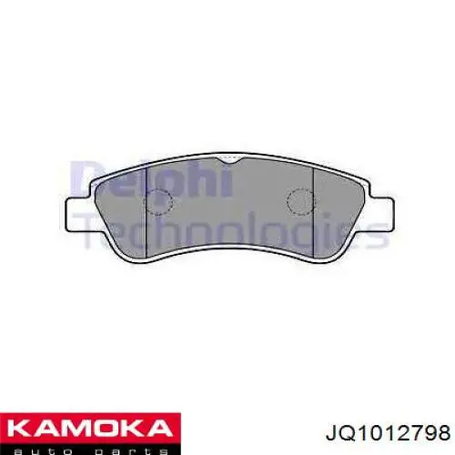 Гальмівні колодки Kamoka JQ1012798 ціна, від 16.91 USD